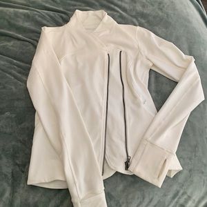 White lululemon jacket